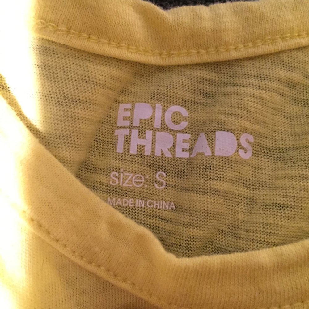 Yellow Epic Threads Tank Top - Picture 6 of 8